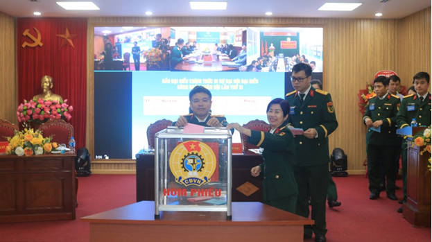 Công tác bầu cử tại Đại hội Công đoàn cơ sở
